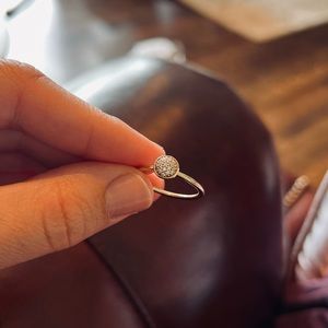 Swarovski Pave Ring - Gold 8